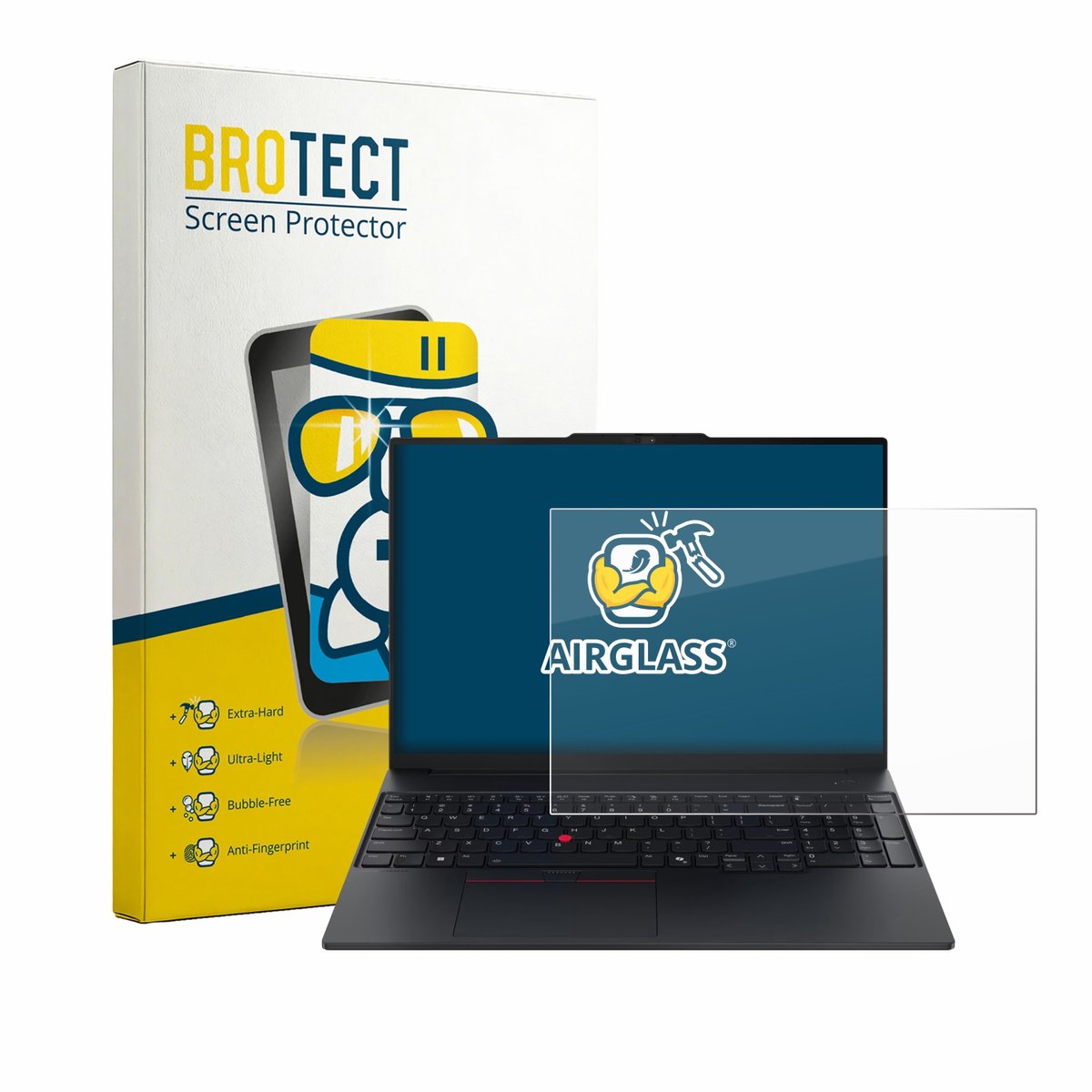 Screenprotector voor Lenovo ThinkPad E16 Gen 4 Beschermglas transparant