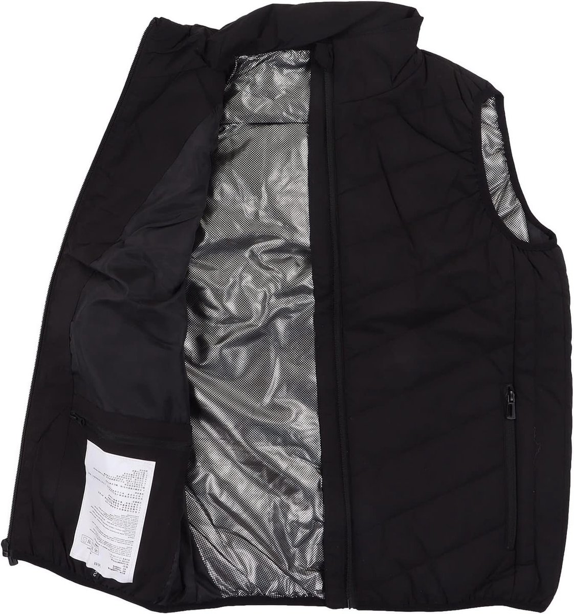 Verwarmd Vest met USB Aansluiting, 3 Warmte-instellingen voor Mannen, Ideaal voor Winterse Activiteiten zoals Hiking en Kamperen (L)