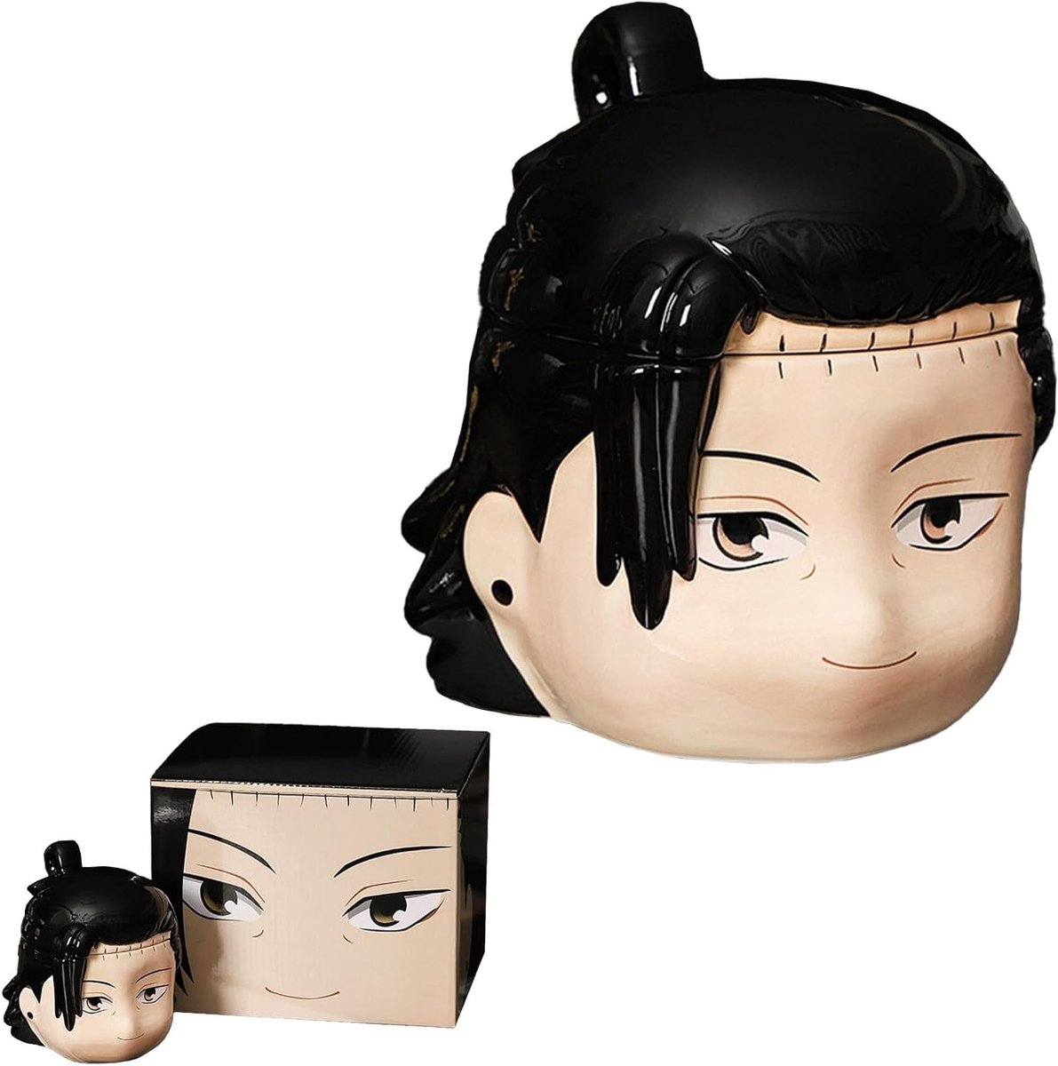 Mooie anime mok met Geto Suguru ontwerp voor fans van manga en anime collectibles