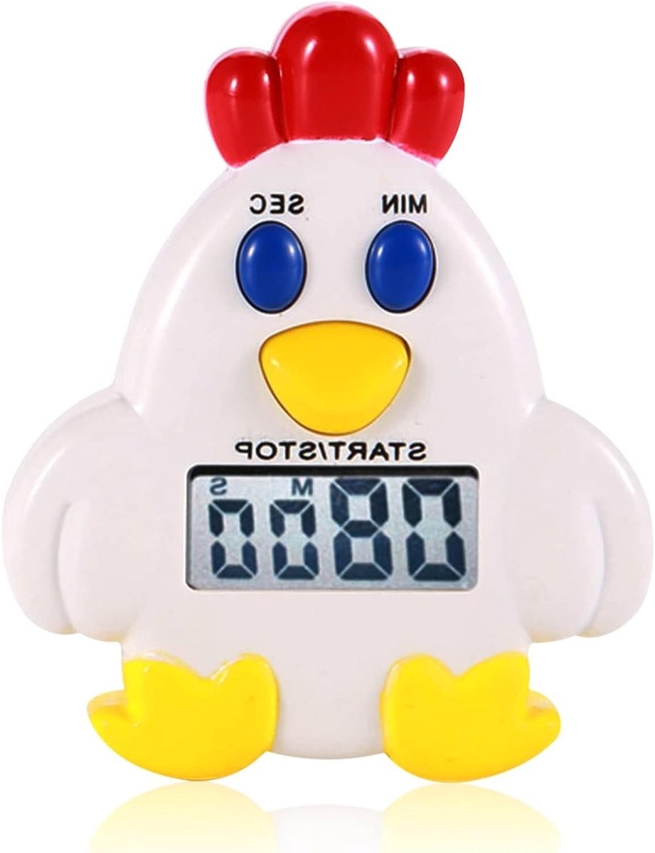 Digitale Afteltimer met Groot LCD Scherm voor Koken, Sport en BBQ - Stopwatch Functie en Gebruiksvriendelijk