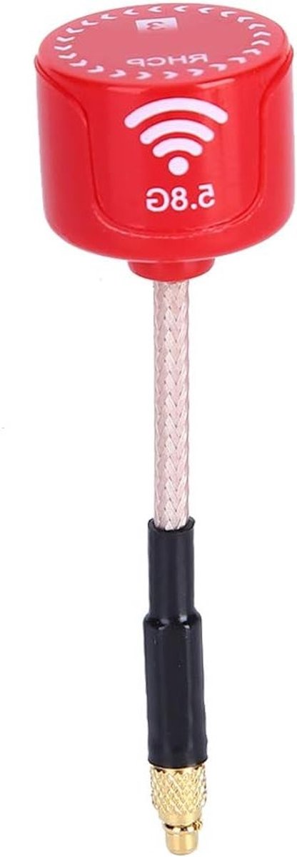 High Gain 5.8GHz 3dBi LHCP Antenne voor FPV Racing Drone - Verbeterde Ontvangst en Betrouwbaarheid, Geschikt voor RC Accessoires