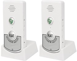 Draadloos Intercom Systeem voor Thuis en Kantoor, 2-Weg Communicatie, Stemdeurbellen voor Ouderen
