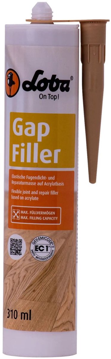 Loba Gap Filler koker 310ml kleur Eiken