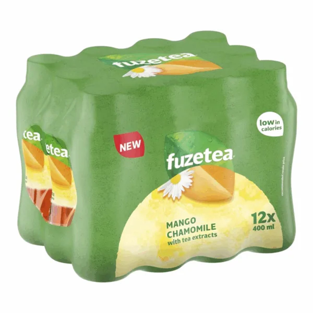 Fuze Tea | Green Tea Mango Chamomile | 12 x 0,4 liter