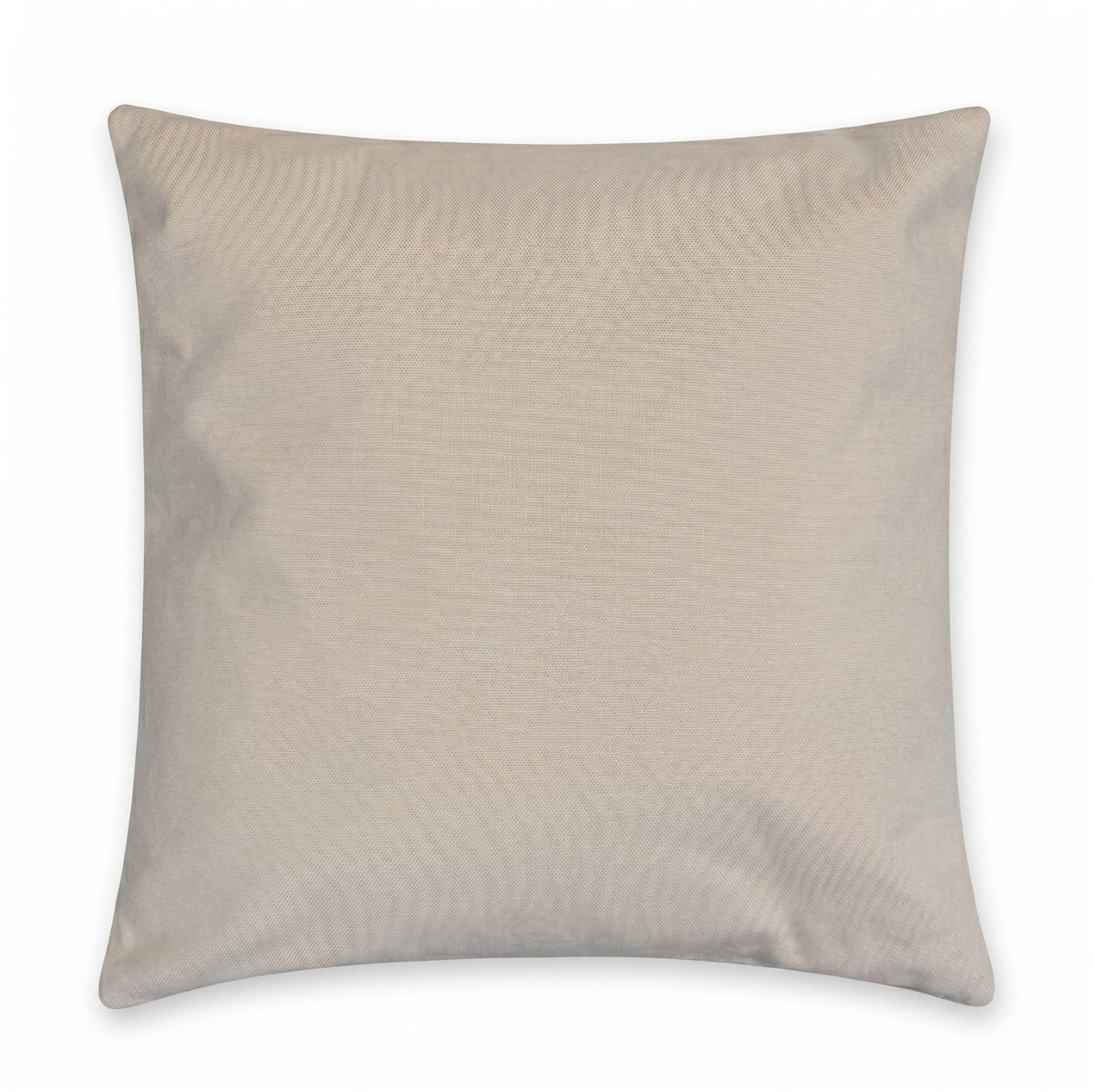 Woonexpress Sierkussen Emi Chenille - Vierkant Kussen met Organisch Patroon Beige/Creme