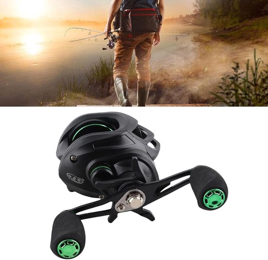 EVA Spinning Reel voor Links en Rechts, Metalen Baitcasting Hengelaccessoire voor Vissen en Sportvisserij van EVA. — afbeelding 5