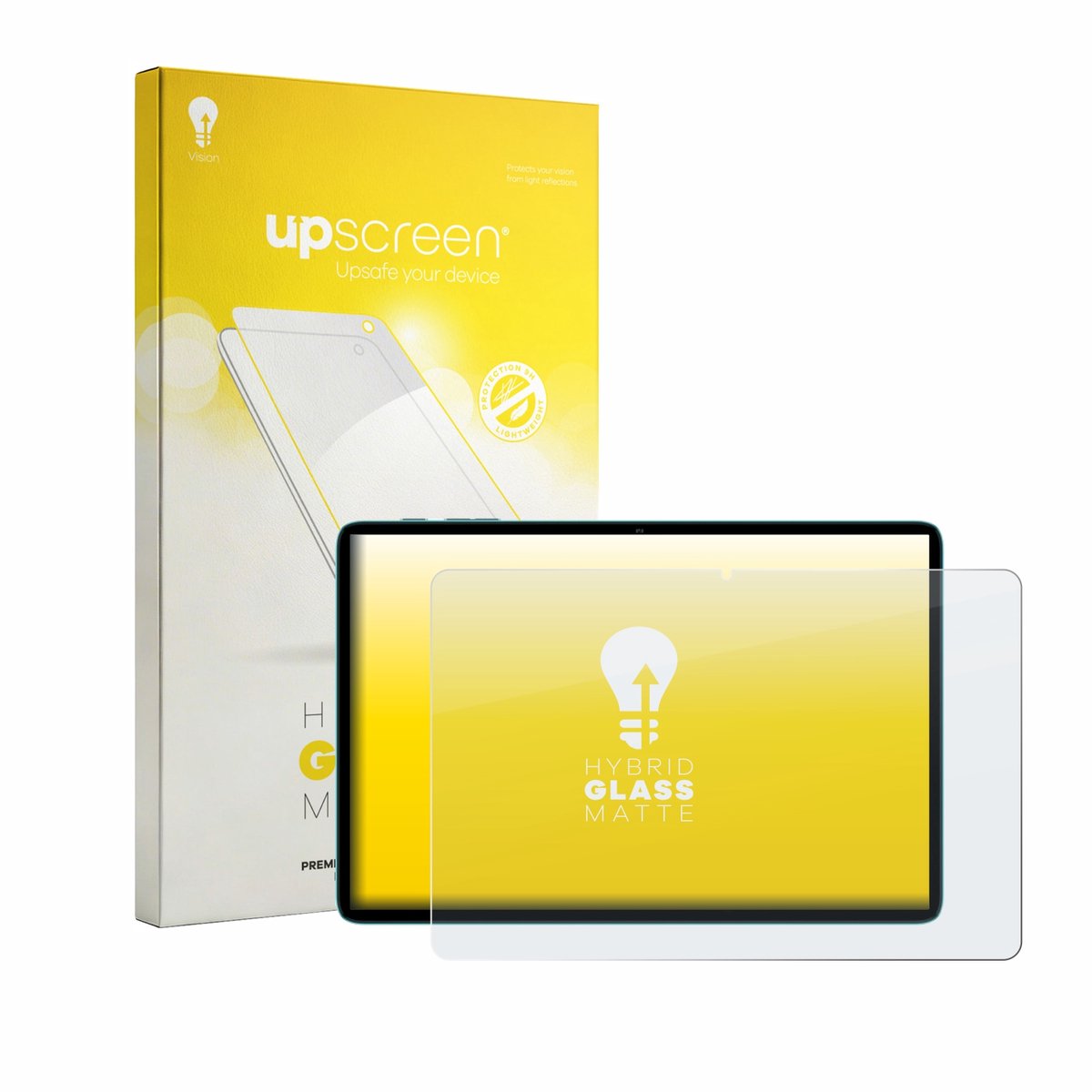 upscreen - Screenprotector voor Teclast P33 - Folie Beschermfolie Beschermglas matte