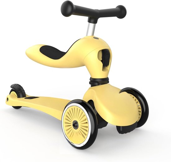 DYNA® Scoot and Ride - Scoot and Ride Highwaykick 1 - Highwaykick - Scoot and Ride Highwaykick 3 - Globber - Geel - 57cm x 28cm x 57cm
