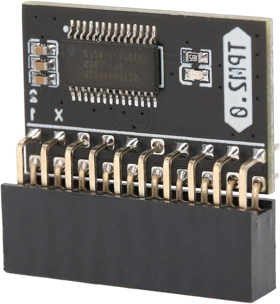 TPM 2.0 Encryptie Beveiligingsmodule, 20-1Pin 2 10P 2.54mm Pitch voor Veiligheid en Gegevensbescherming