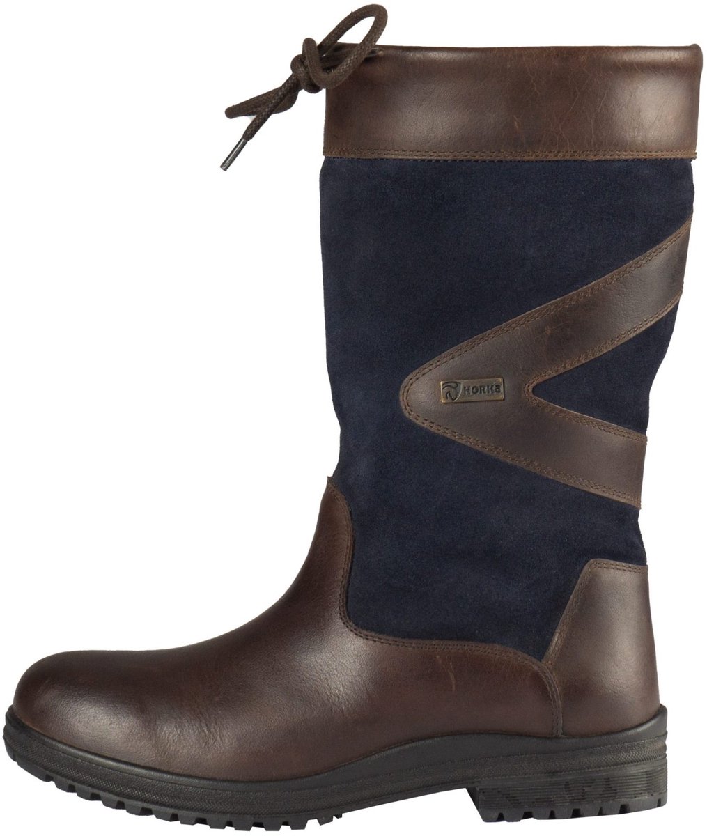 Horka Outdoorlaars Greenwich Wide Brede Kuit Blauw