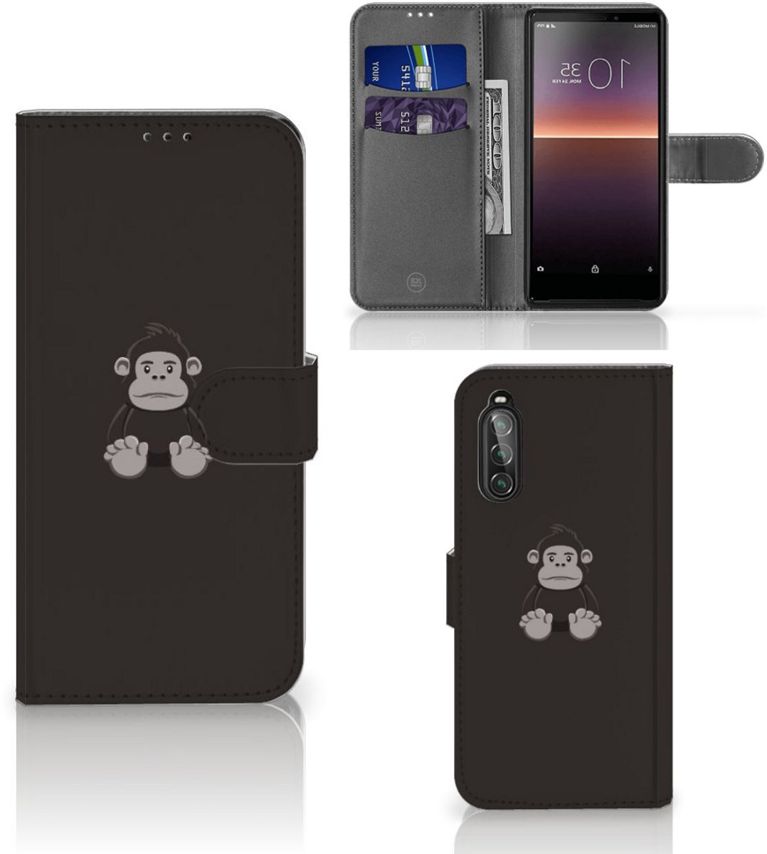 Sony Xperia 10 II Leuk Hoesje Gorilla