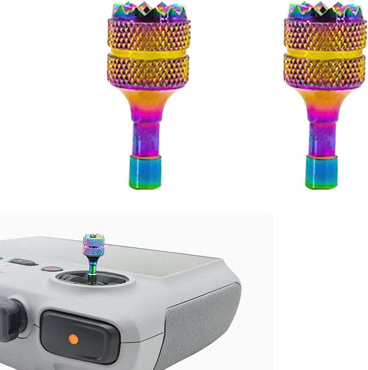 Afstandsbediening Joysticks - Controller Thumbsticks - Drone Besturing - Aluminiumlegering Materiaal - 2 Stuks - Gekleurd