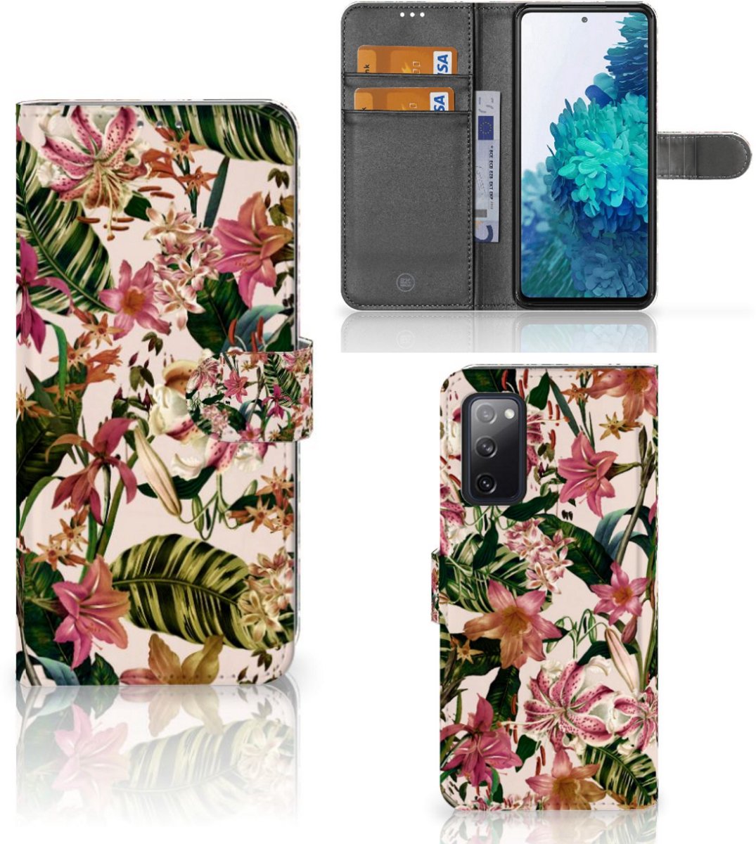 Samsung Galaxy S20 FE Hoesje Flowers