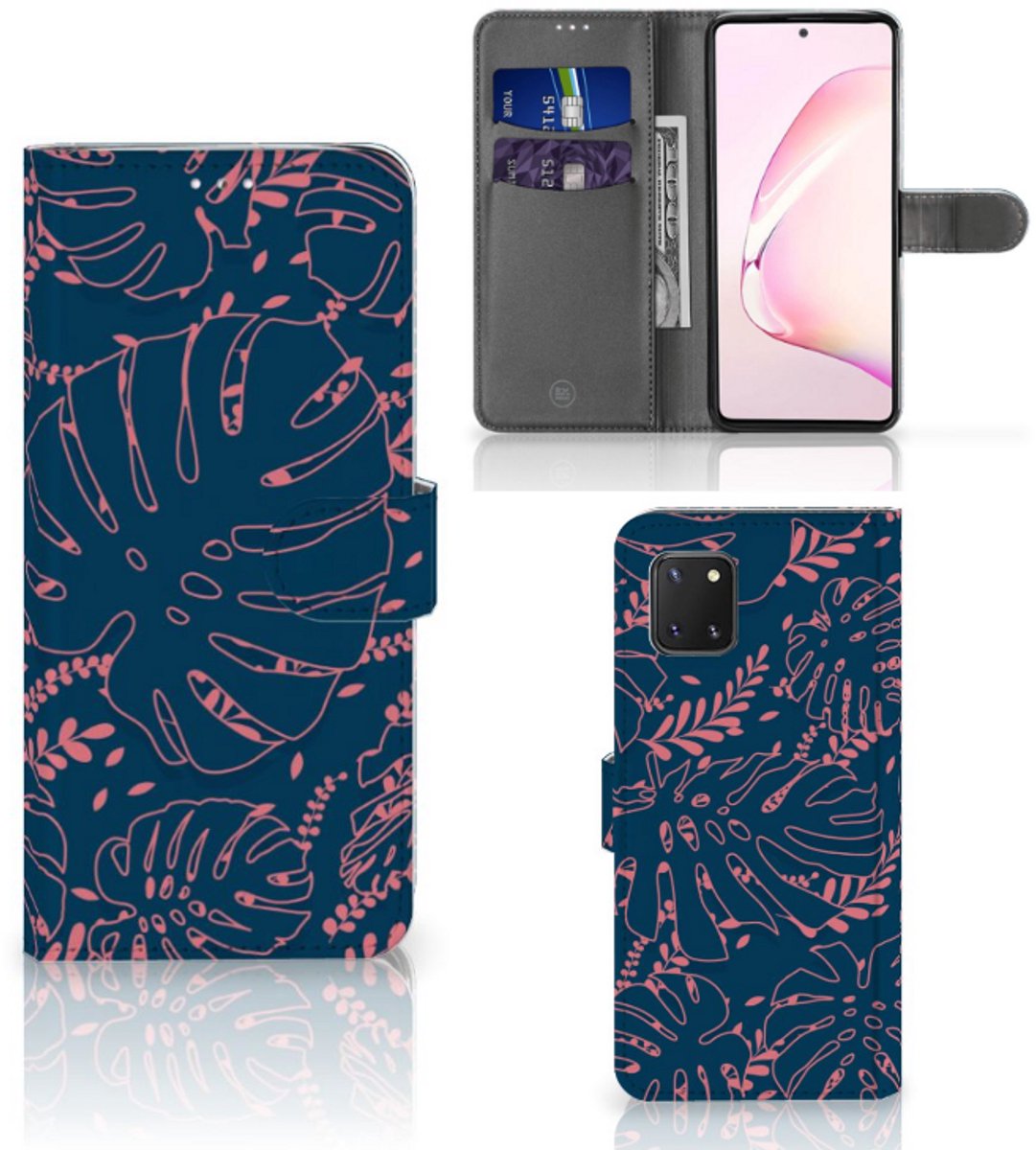 Samsung Note 10 Lite Hoesje Palm Leaves