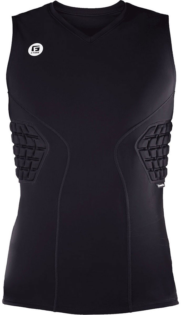 G-Form Pro Team Tank Compressie Basketbalshirt Heren - Zwart | Maat: L