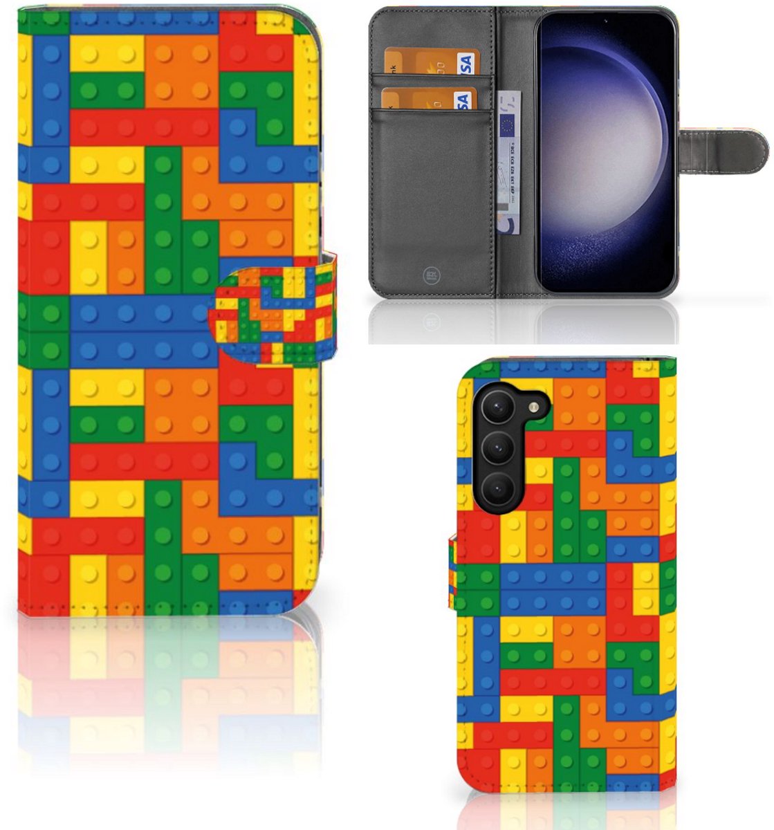 Samsung Galaxy S23 Plus Telefoon Hoesje Blokken