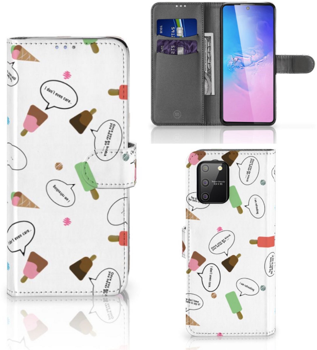 Samsung S10 Lite Book Cover IJsjes