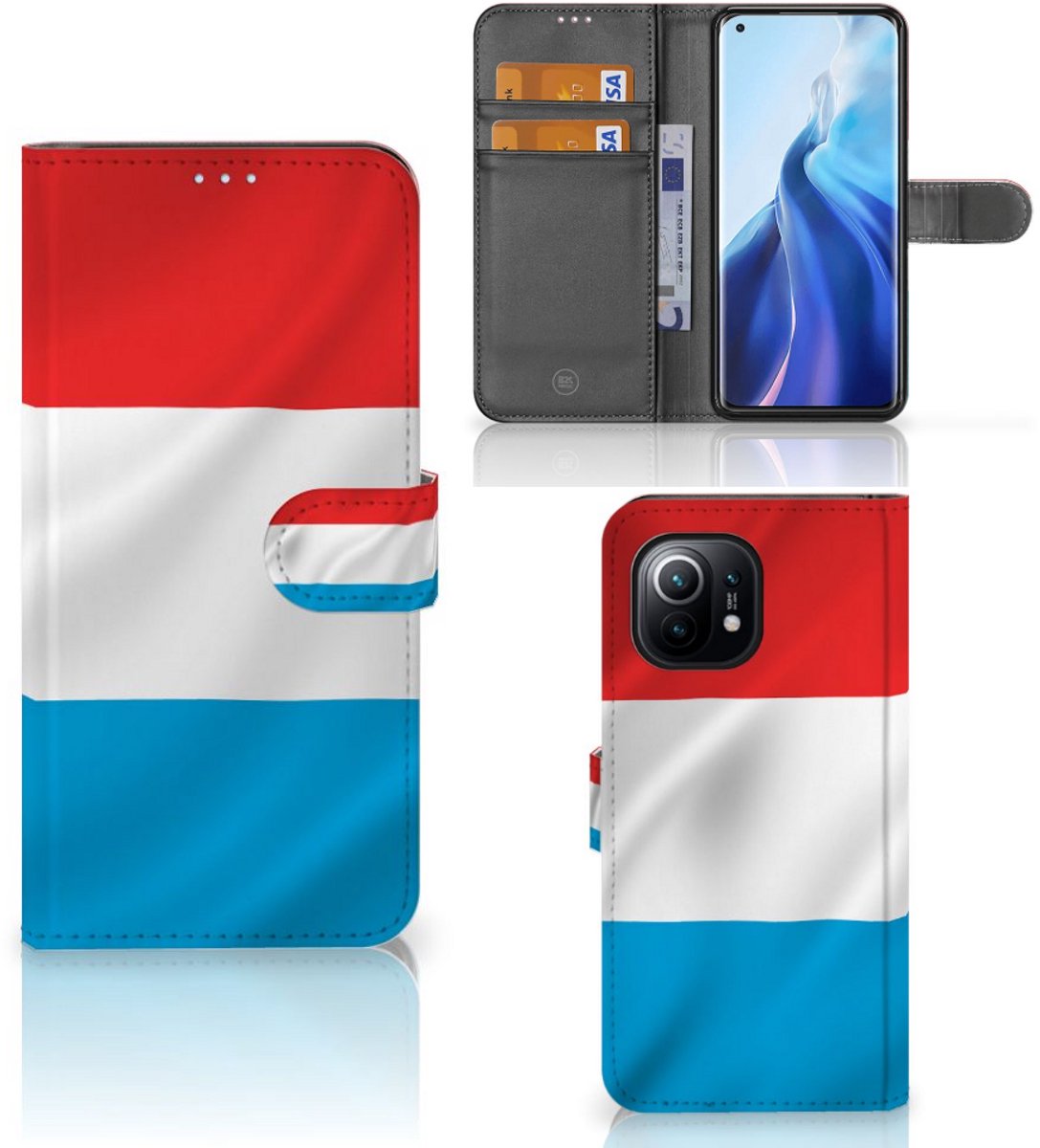 Xiaomi Mi 11 Bookstyle Case Luxemburg
