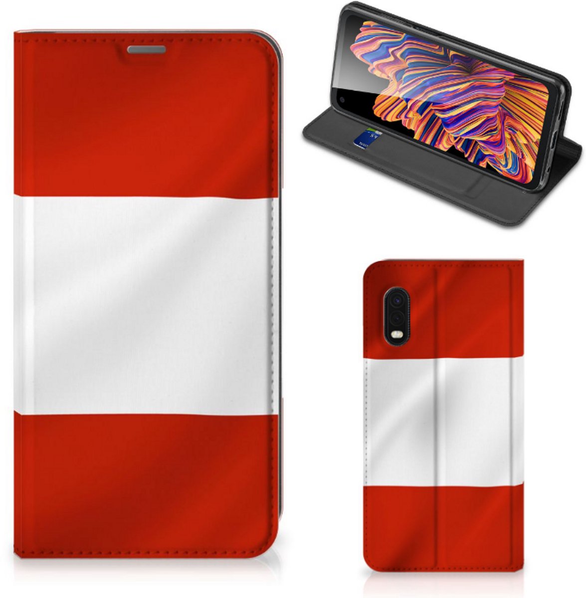 Samsung Xcover Pro Standcase Oostenrijk