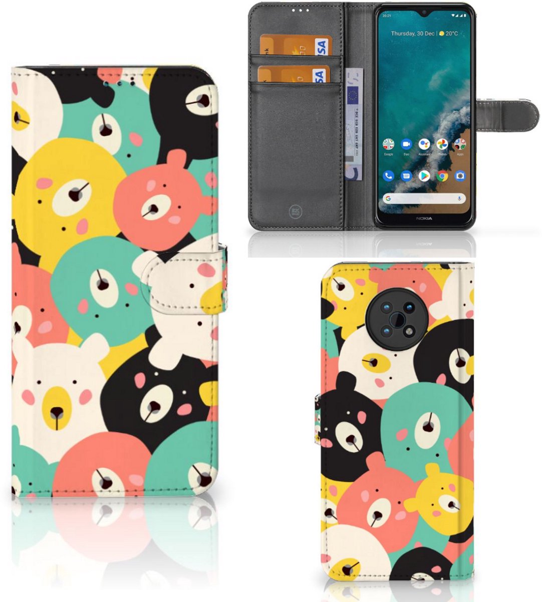 Nokia G50 Leuk Hoesje Bears