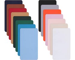 15 Stuks Zelfklevende Nylon Reparatie Patches voor Kleding - Waterdichte Patches voor Jassen, Holes en Scheuren Repareren