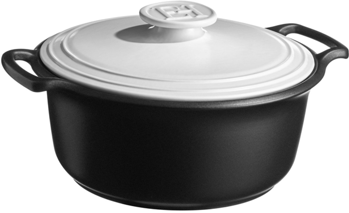 Emile Henry Sublime+ Kookpan - 7Ltr - Craie
