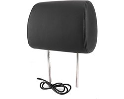 Hoofdsteun Monitor - Auto Scherm - Reis Vermaak - Dubbelkanaals Infrarood - 7 Inch - Zwart