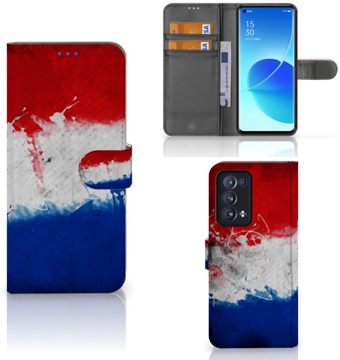OPPO Reno 6 Pro Plus 5G Bookstyle Case Nederland