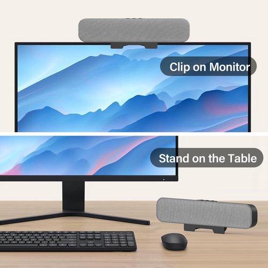 Mini Soundbar - TV Soundbar - Bluetooth Soundbar - Audio set van Merkloos — afbeelding 5