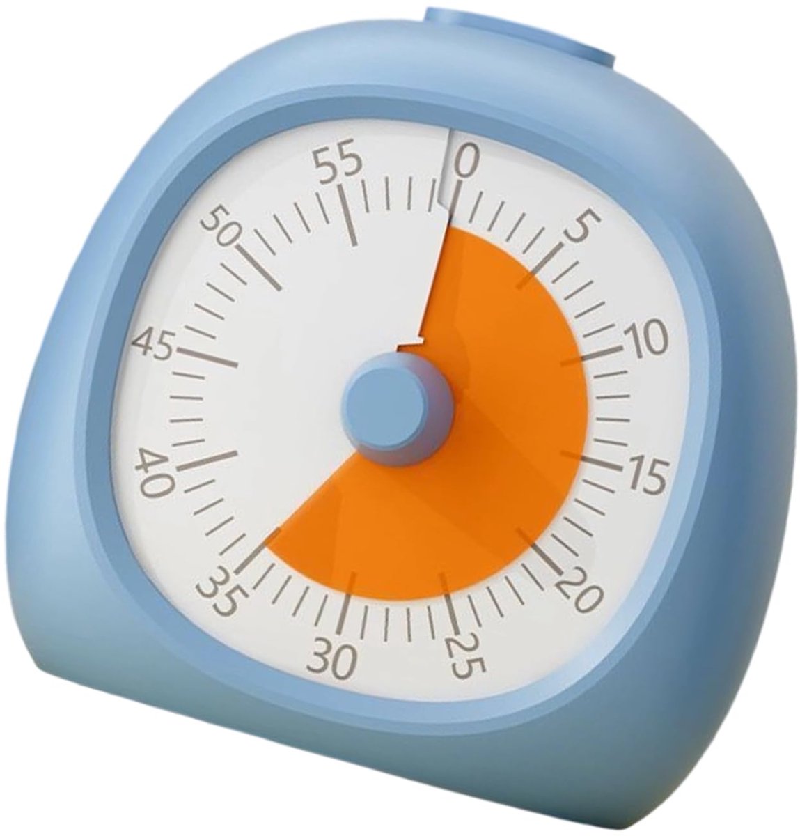 carmdering - Digitale Timer 60 Minuten - Draagbare Keukenwekker - Elektronische Tijdklok - Nauwkeurige Seconden Timing - Grote Leesbare Display - ABS Kunststof - Hittebestendig Design - Ideaal Voor Koken En Fitness - 1 Stuk - Blauw