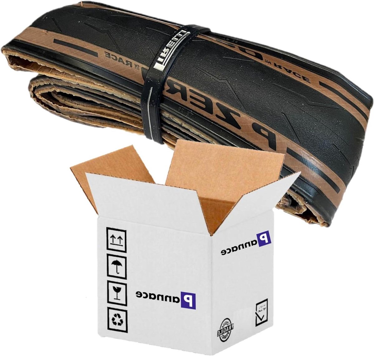 Race Fietsband - Wegband Clincher - Prestatie Wielrennen - SmartEvo Compound Grip - 700 x 28C - Zwart