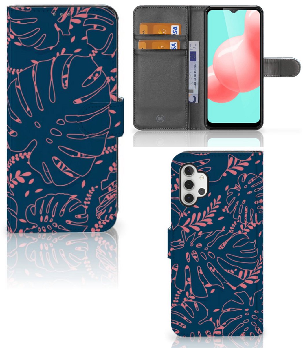 Samsung Galaxy A32 5G Hoesje Palm Leaves