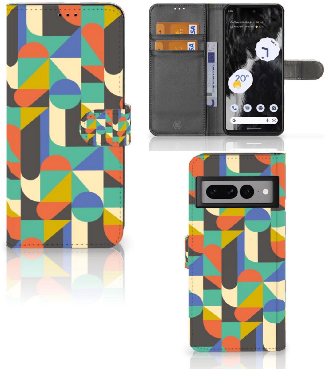 Google Pixel 7 Pro Telefoon Hoesje Funky Retro