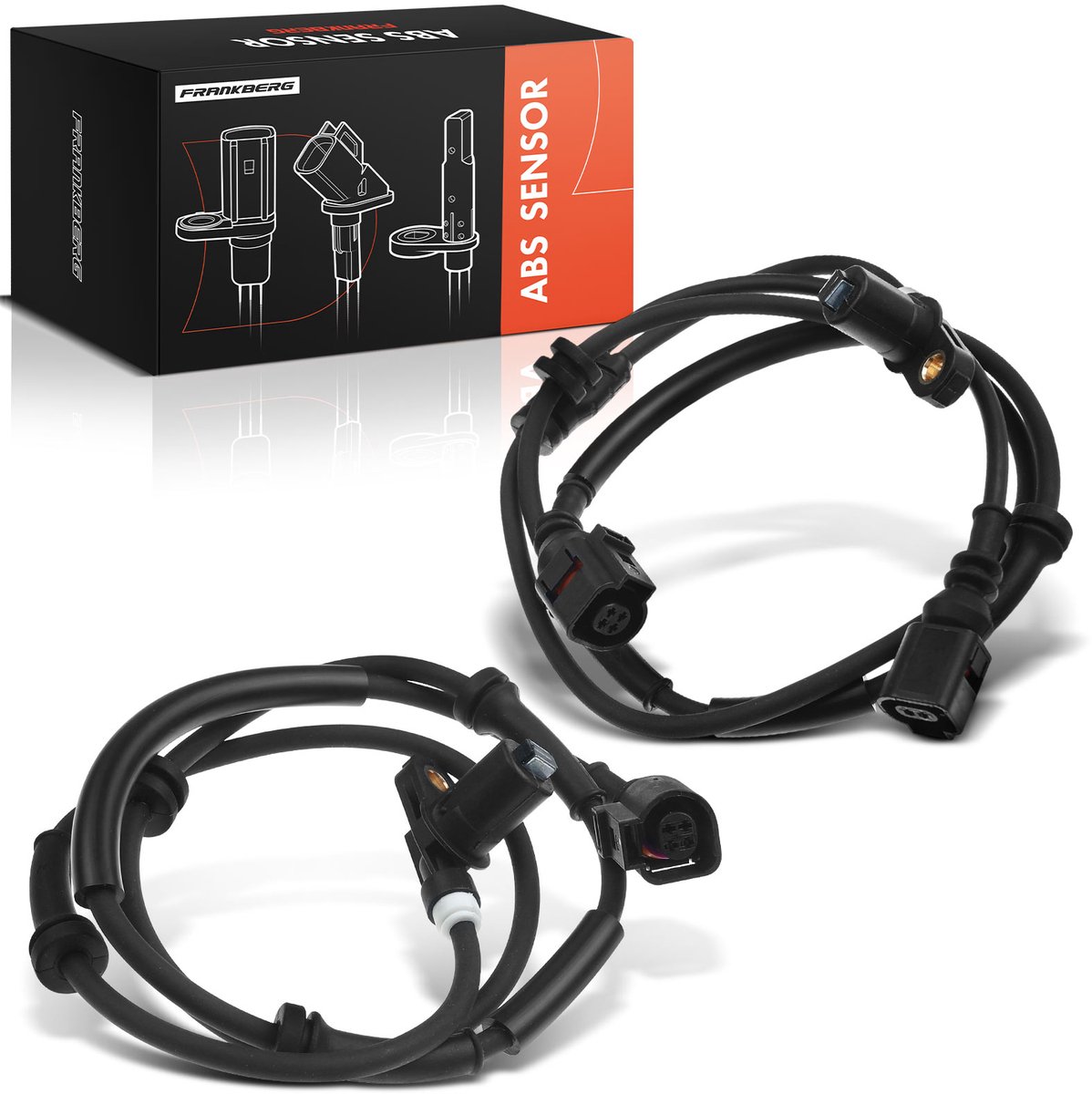 Frankberg 2x ABS Sensor Achteras voor VW