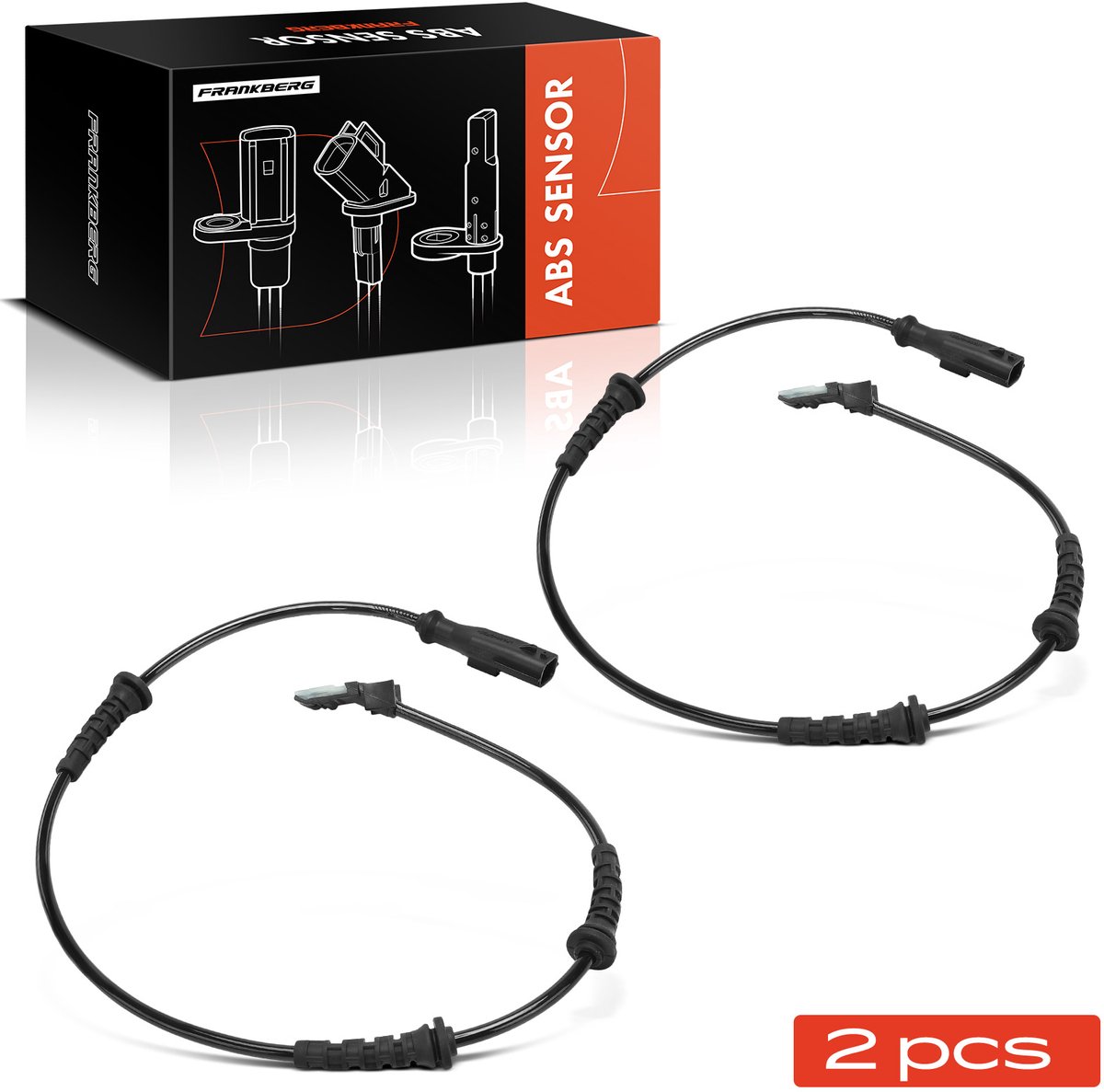 Frankberg 2x ABS Sensor Vooras voor Dacia