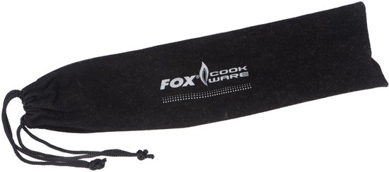 Fox Cookware Black Stainless Cutlery Set (4pcs) - Camping Kookgerei — afbeelding 4