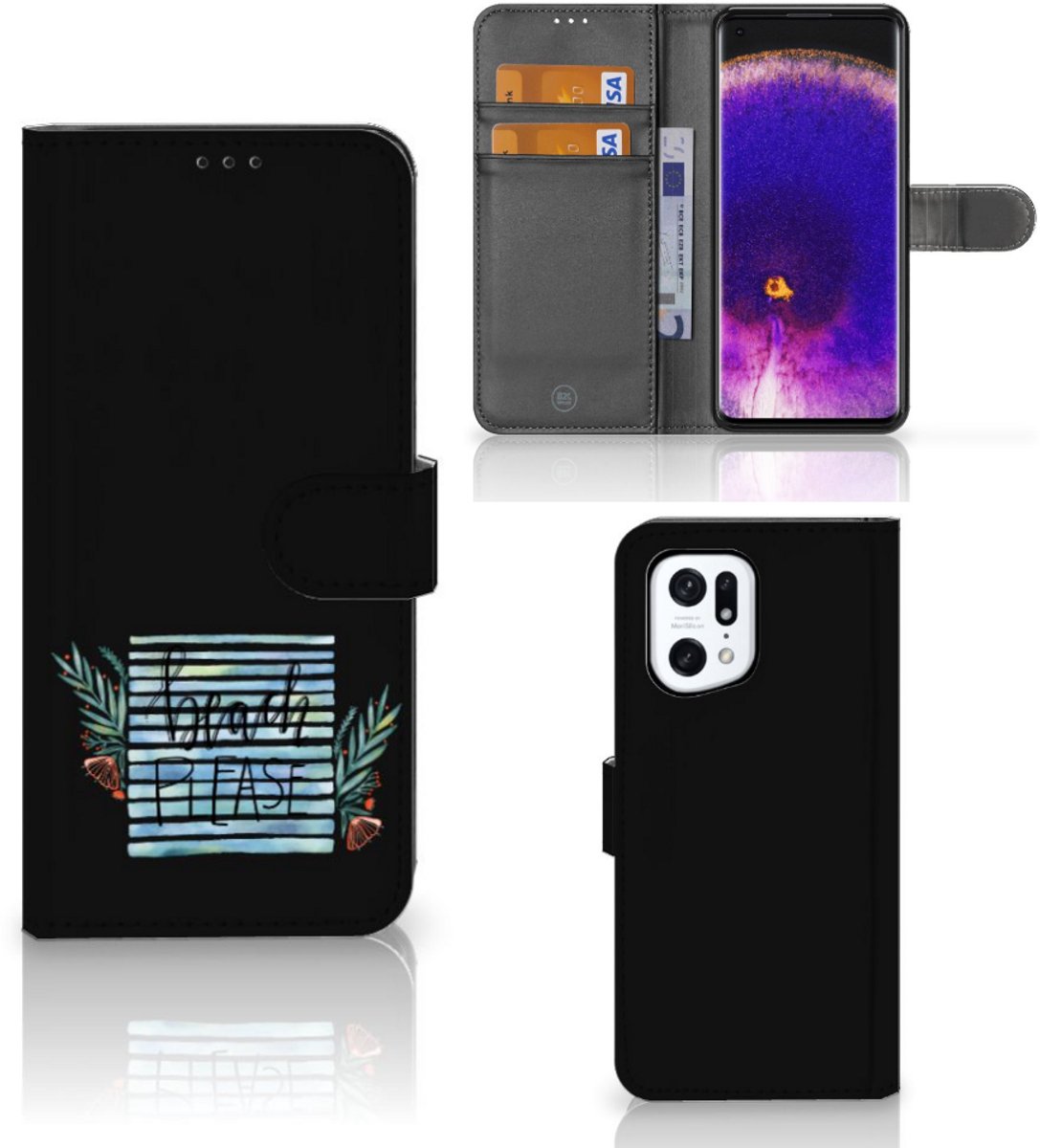 OPPO Find X5 Pro Leuk Hoesje Boho Beach
