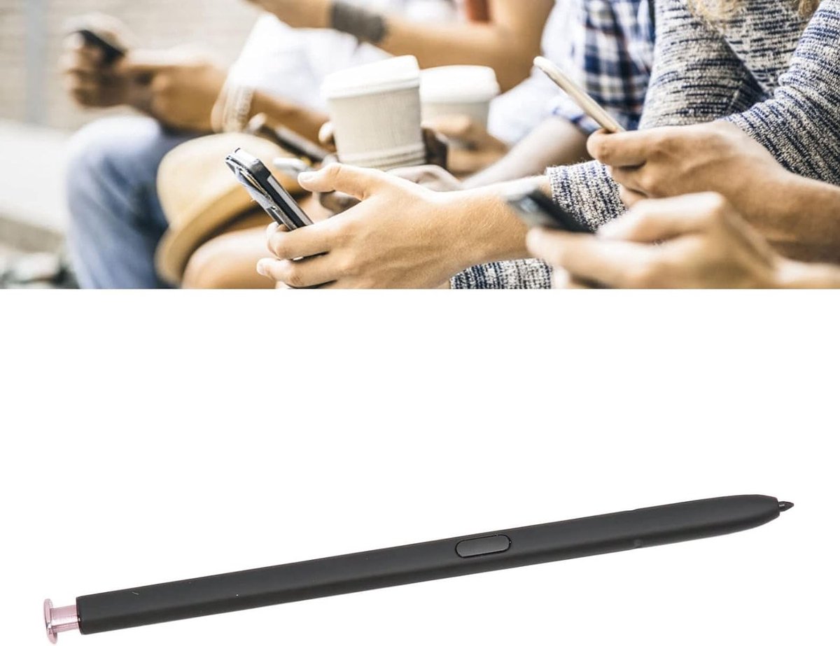 Stylus Pen met Touchscreen voor Samsung Galaxy S23 Ultra - Bluetooth Vervangingspen in Paars, Perfect voor Nauwkeurige Bediening en Creatieve Toepassingen
