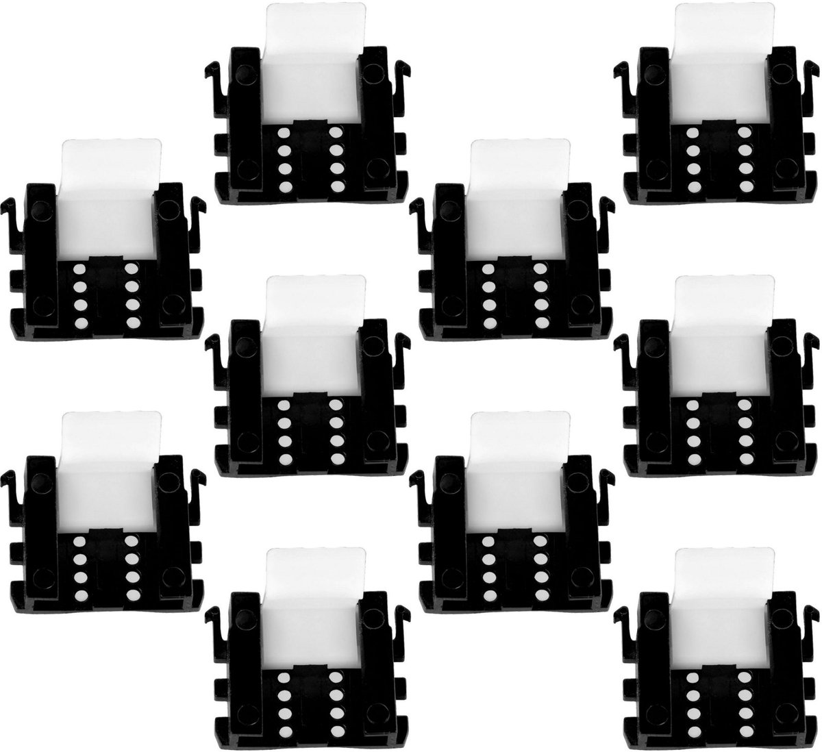 Set van 10 stuks Plintbeugels SOTECH voor 16 mm plint Plint