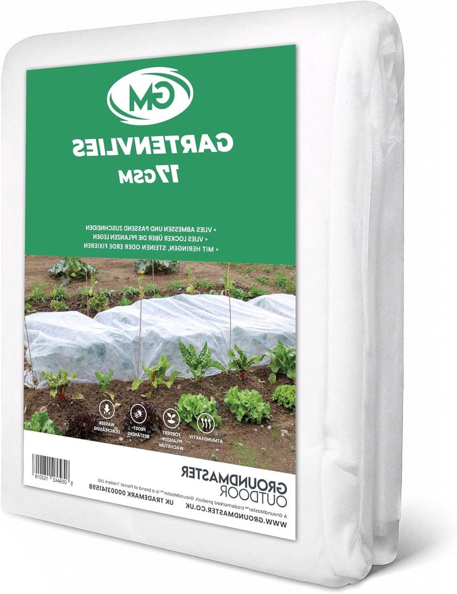 Tuinfleece Plantbescherming - Vliesdoek Winterbescherming - Planten Beschermen - Licht Lucht Waterdoorlatend - 1 x 20 meter - Wit