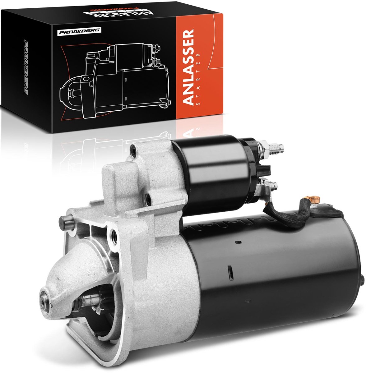 Frankberg 1x Startmotor voor Volvo