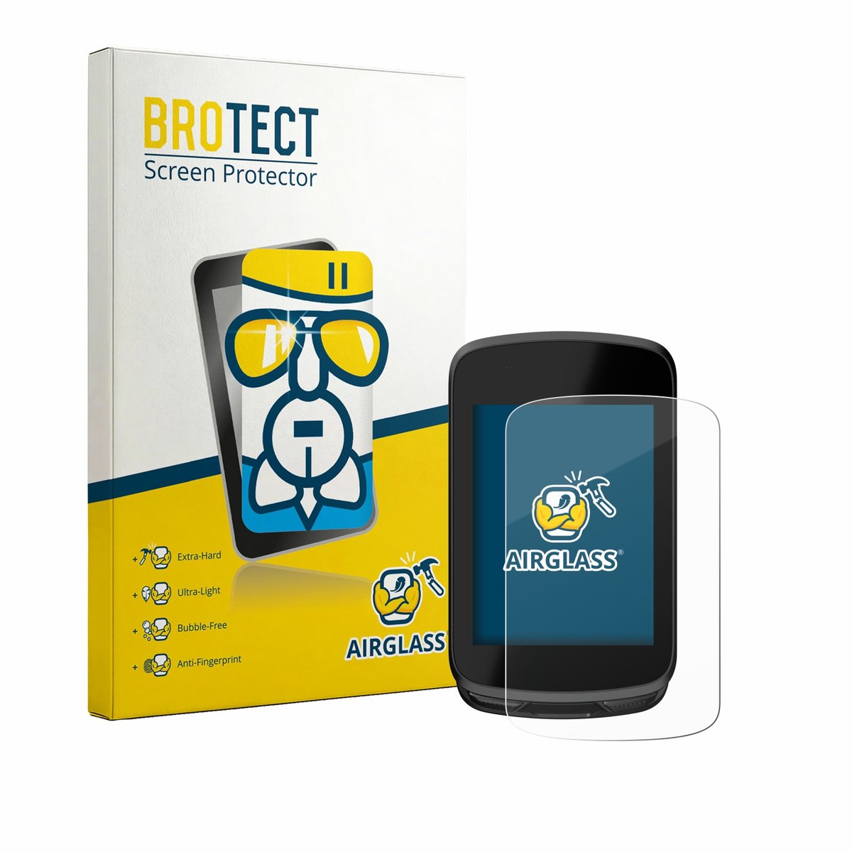 Screenprotector voor Magene C606 Pro Beschermglas transparant