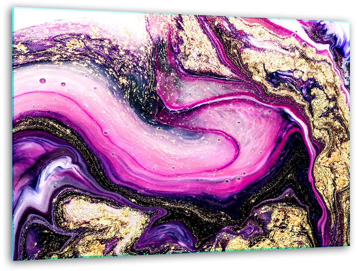 TMK ArtDeko - Snijplank - Glas - 40x30cm - Marmerdesign
