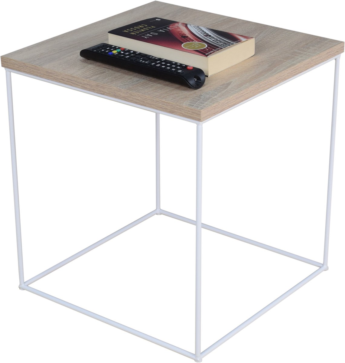 FutuStal 6K40 Serie - Vierkante Draden Tafel - Biały Mat - Dąb Sonoma Wit;Dąb Sonoma
