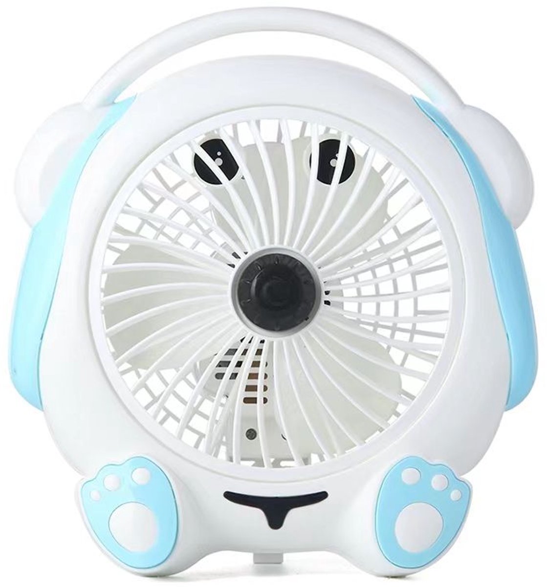 Cartoon Mini Ventilator Voor Studentenkamer, Slaapkamer, Bureau, Stil, Plug-in, Schattig Voor Thuisgebruik