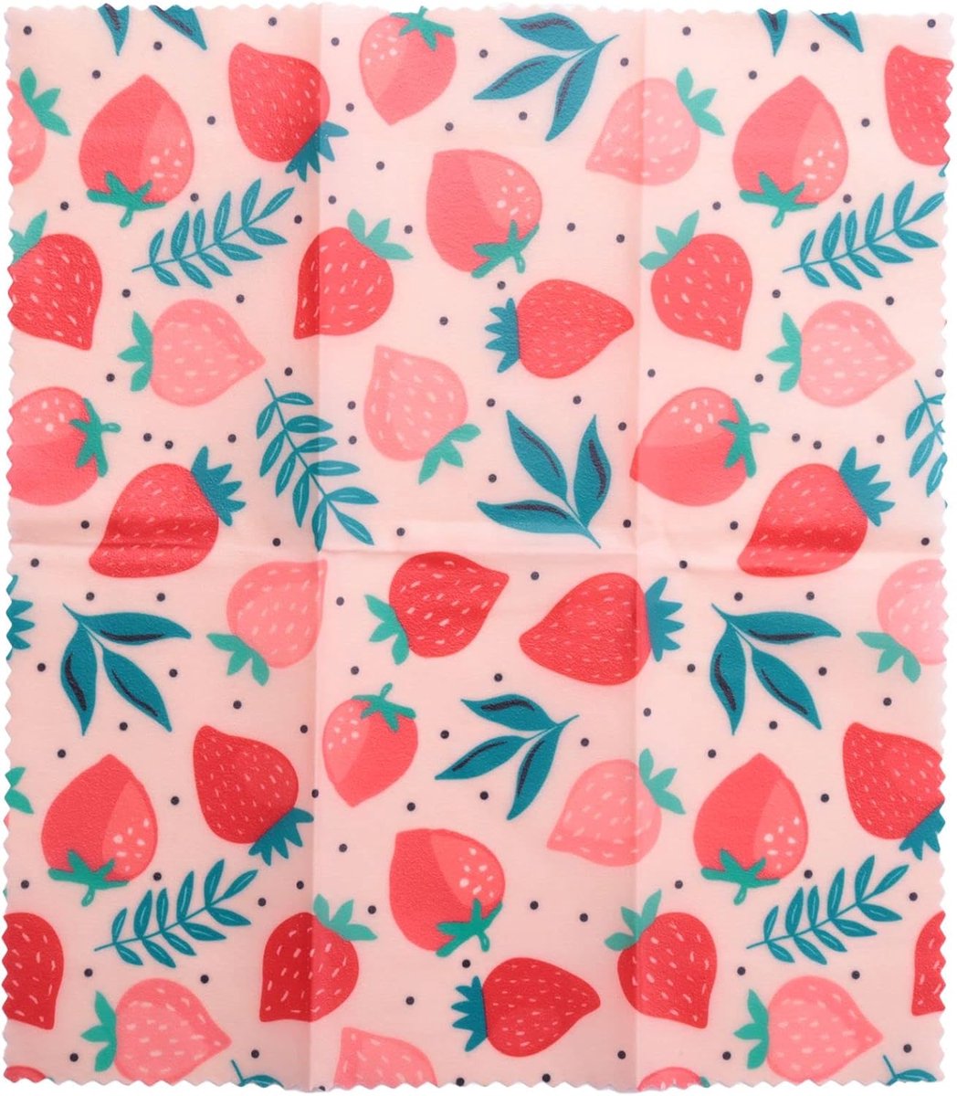 Herbruikbare Bijenwas Doeken - Voedsel Wraps - Voedsel Bewaren - Milieuvriendelijk Alternatief - 3 Maten Set - Jungle Party — cadeau in Cadeau-ideeën - foto 6