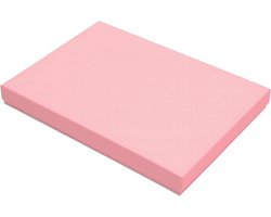NEUSER PAPIER 5 x DIN A4, high-quality gift and storage boxes, 30.2 x 21.3 x 2 cm, pink, sturdy cardboard 650 g/m²