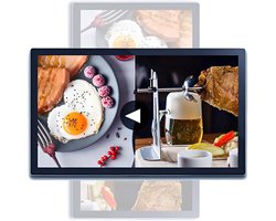 Digitale fotolijst mediaspeler - HD-kwaliteit voor landschap en portret met geplande uitschakeling, ideaal voor verschillende reclame- en weergavebehoeften