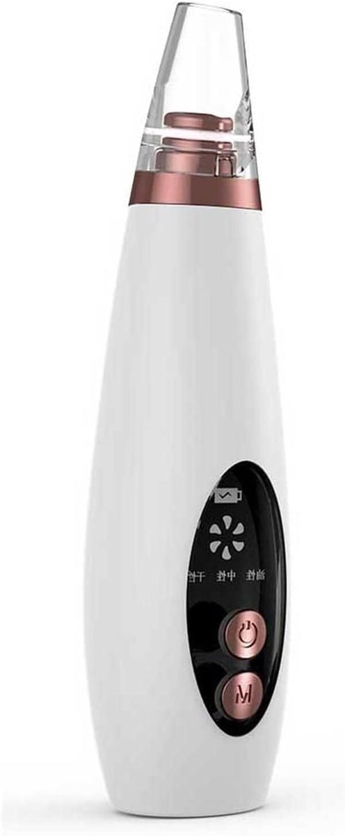 Mee-eter verwijderaar poriënvacuüm, acne verwijderaar, whitehead extractor tool-6 sondes, USB oplaadbare mee-eter vacuümkit for dames en heren