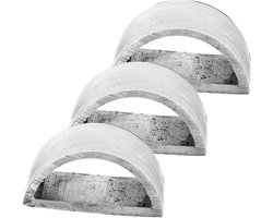 ERINGOGO 3 Stuks Delige Cello Strijkstok Ferrules Halfronde Reparatieringen voor Cello Strijkstok Frog Duurzame Vervangingsonderdelen voor Muzikanten Instrumentonderhoud